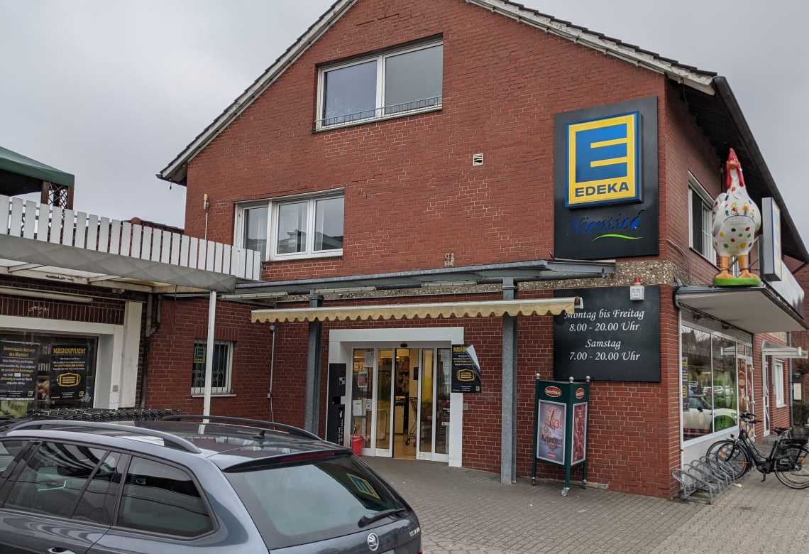 Der EDEKA-Supermarkt Nientied in Handorf
